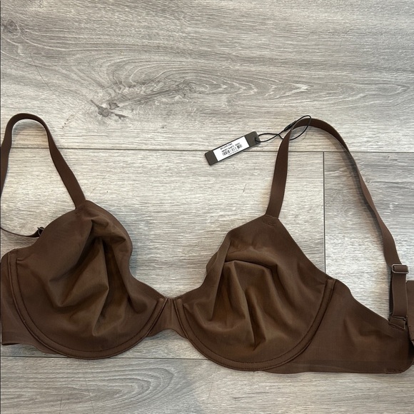 SKIMS Brown Underwire Bra 32DDD - Picture 2 of 5